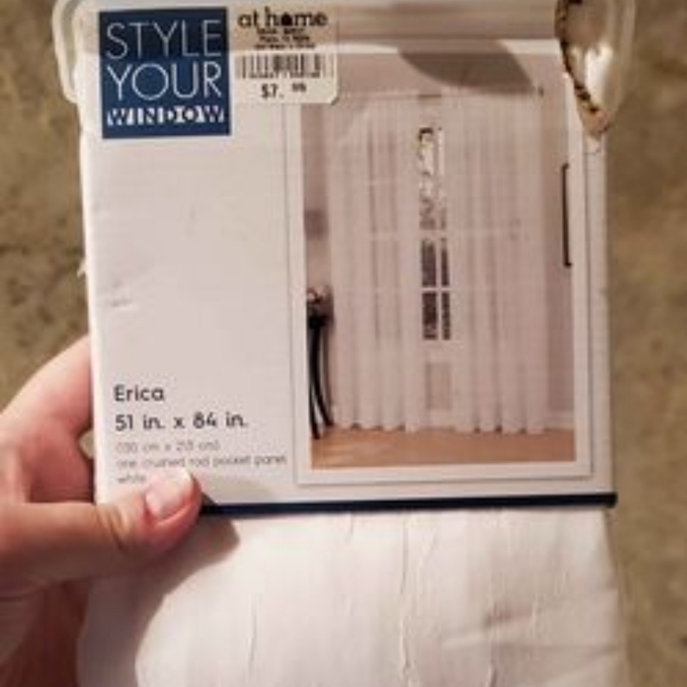 Sheer curtains